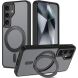 Захисний чохол Tech-Protect MagRing MagSafe для Samsung Galaxy S25 (S931) - Matte Black (375340B). Фото 1 з 5