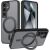Захисний чохол Tech-Protect MagRing MagSafe для Samsung Galaxy S25 (S931) - Matte Black: фото 1 з 5