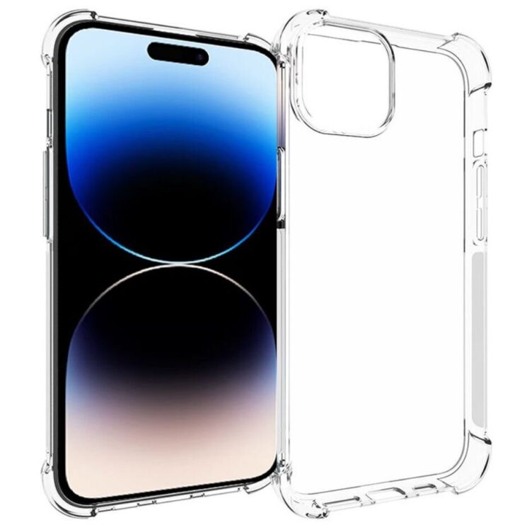 Защитный чехол UniCase AirBag для Apple iPhone 15 - Transparent: фото 1 из 5
