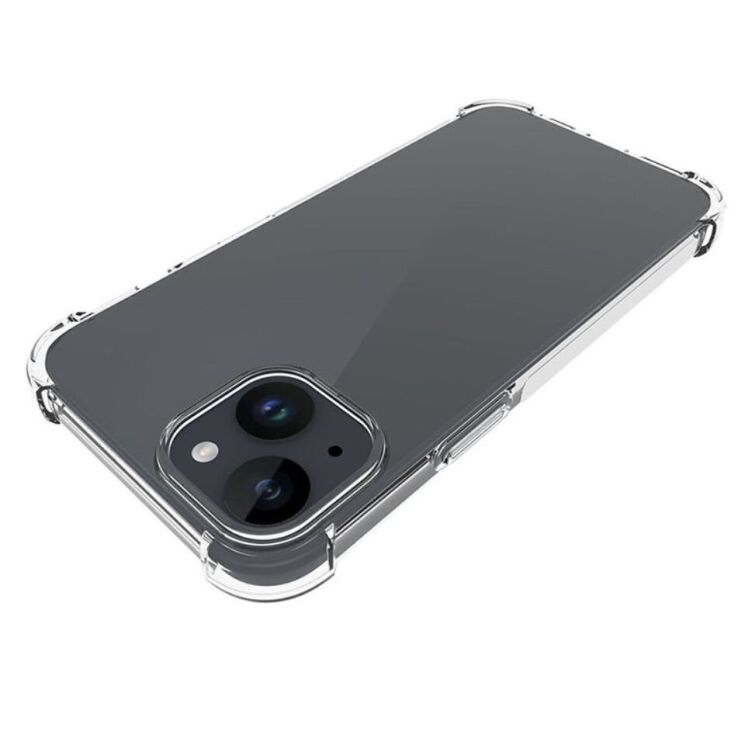 Защитный чехол UniCase AirBag для Apple iPhone 15 - Transparent: фото 3 из 5