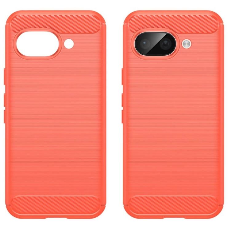 Захисний чохол UniCase Carbon для Google Pixel 9a - Red: фото 2 з 8