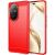 Захисний чохол UniCase Carbon для Honor 200 Pro - Red: фото 1 з 8