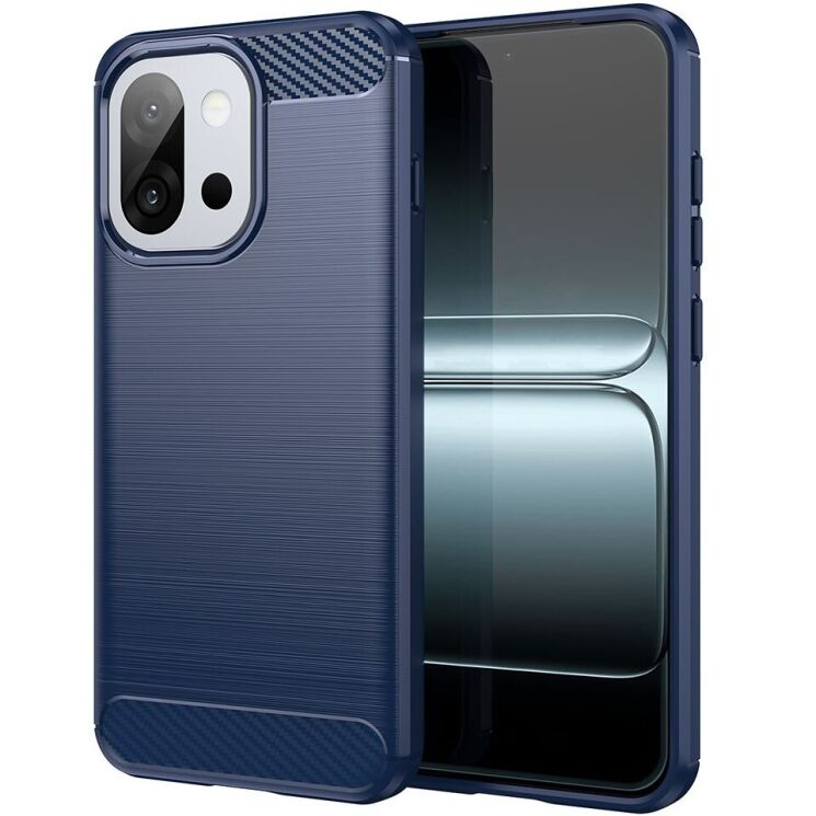 Защитный чехол UniCase Carbon для OnePlus 13T - Blue: фото 1 из 12