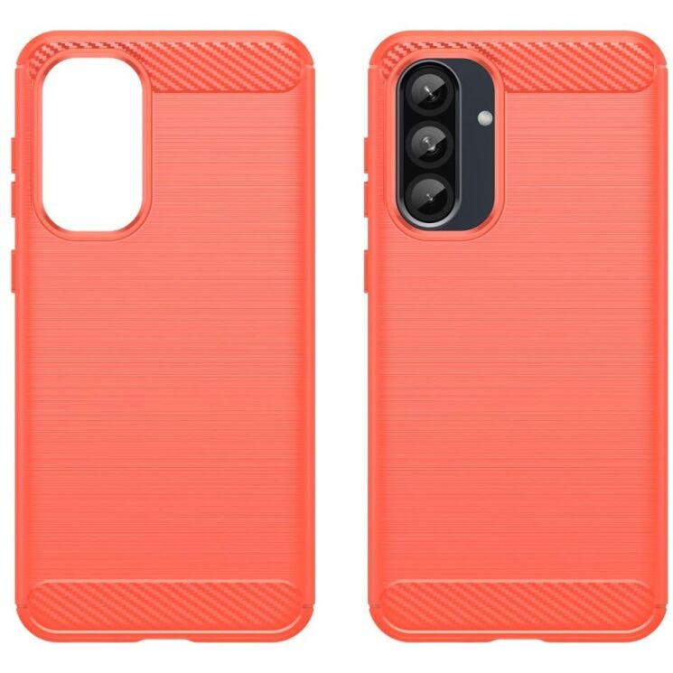 Защитный чехол UniCase Carbon для Samsung Galaxy A36 (A366) / A56 (A566) - Red: фото 2 из 8