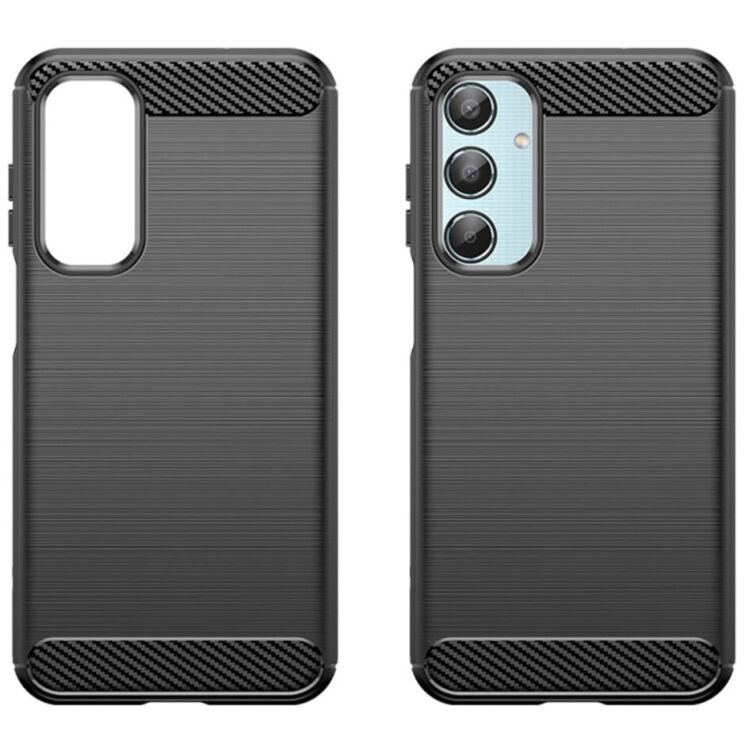 Защитный чехол UniCase Carbon для Samsung Galaxy M35 (M356) - Black: фото 2 из 8