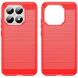 Защитный чехол UniCase Carbon для Xiaomi 15T - Red (391076R). Фото 2 из 8