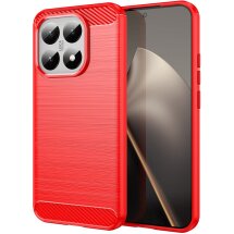 Защитный чехол UniCase Carbon для Xiaomi 15T - Red: фото 1 из 8