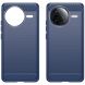 Защитный чехол UniCase Carbon для Xiaomi Poco F7 Pro - Blue (378633L). Фото 2 из 8