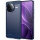 Защитный чехол UniCase Carbon для Xiaomi Poco F7 Pro - Blue (378633L). Фото 1 из 8