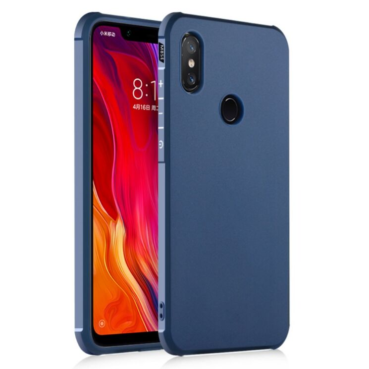 Защитный чехол UniCase Classic Protect для Xiaomi Mi 8 SE (Special Edition) - Dark Blue: фото 1 из 4