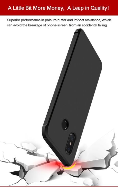 Защитный чехол UniCase Classic Protect для Xiaomi Mi 8 SE (Special Edition) - Grey: фото 3 из 4