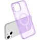 Захисний чохол UniCase Glitter Series MagSafe для Apple iPhone 15 - Purple (329547V). Фото 5 з 6