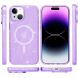 Захисний чохол UniCase Glitter Series MagSafe для Apple iPhone 15 - Purple (329547V). Фото 6 з 6