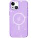Захисний чохол UniCase Glitter Series MagSafe для Apple iPhone 15 - Purple (329547V). Фото 3 з 6