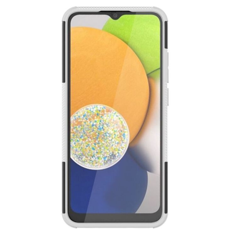 Защитный чехол UniCase Hybrid X для Samsung Galaxy A03 (A035) - White: фото 4 из 18