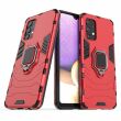Защитный чехол Deexe Hybrid Case для Samsung Galaxy A32 (А325) - Red (273033R)