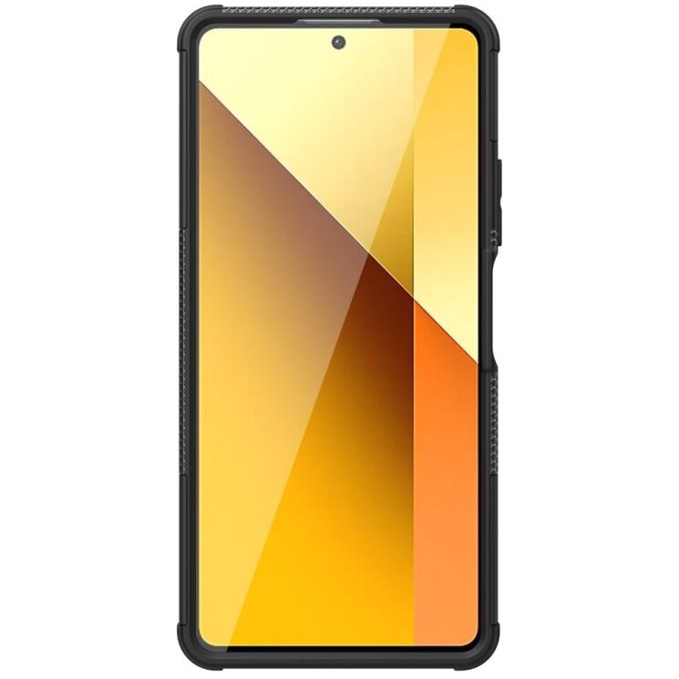 Защитный чехол UniCase Hybrid X для Xiaomi Redmi Note 13 5G - Black: фото 6 из 17