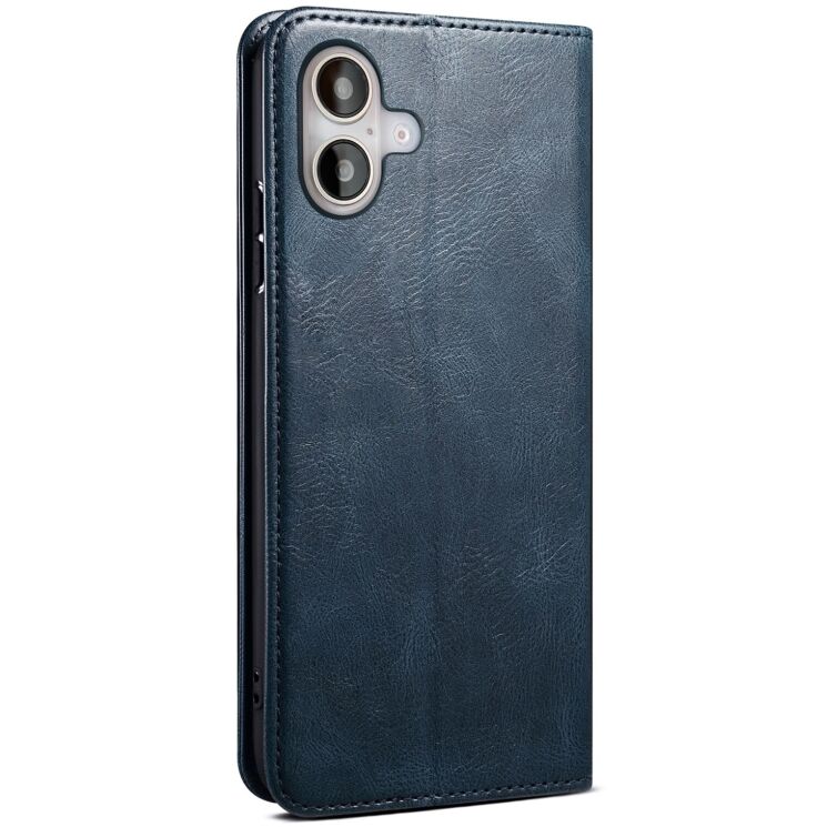 Захисний чохол UniCase Leather Wallet для Apple iPhone 17 - Blue: фото 5 з 10