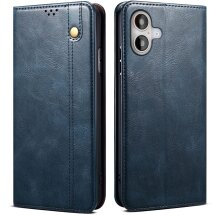 Захисний чохол UniCase Leather Wallet для Apple iPhone 17 - Blue: фото 1 з 10