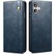 Захисний чохол UniCase Leather Wallet для Apple iPhone 17 - Blue (387261L). Фото 1 з 10