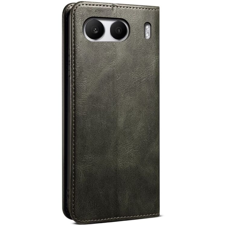 Защитный чехол UniCase Leather Wallet для OnePlus Nord 4 - Green: фото 6 из 7