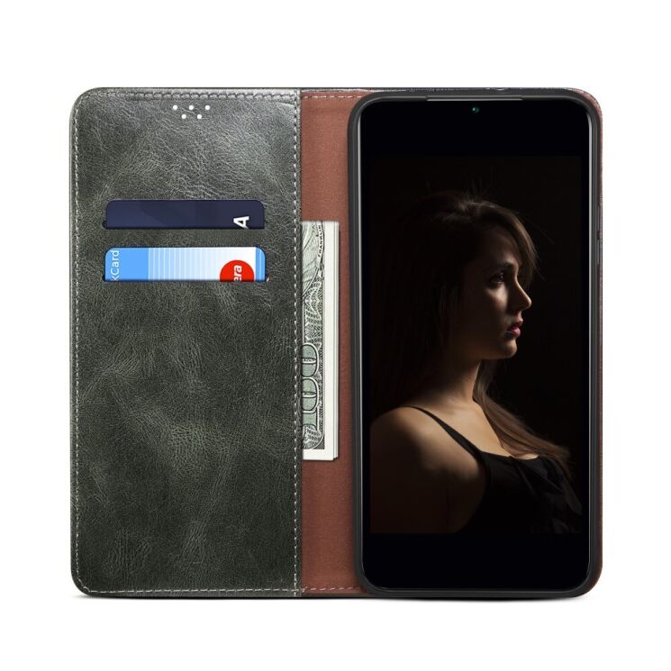 Защитный чехол UniCase Leather Wallet для OnePlus Nord 4 - Green: фото 2 из 7