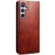 Защитный чехол UniCase Leather Wallet для Samsung Galaxy A05s (A057) - Brown (340304Z). Фото 6 из 6