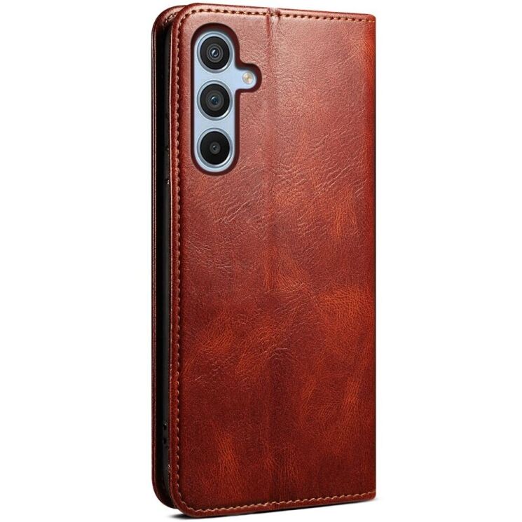 Защитный чехол UniCase Leather Wallet для Samsung Galaxy A05s (A057) - Brown: фото 6 из 6