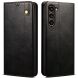 Защитный чехол UniCase Leather Wallet для Samsung Galaxy S24 - Black (343504B). Фото 1 из 8