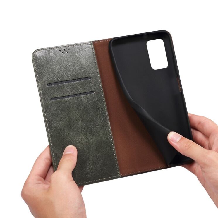 Защитный чехол UniCase Leather Wallet для VIVO V23e - Green: фото 6 из 6
