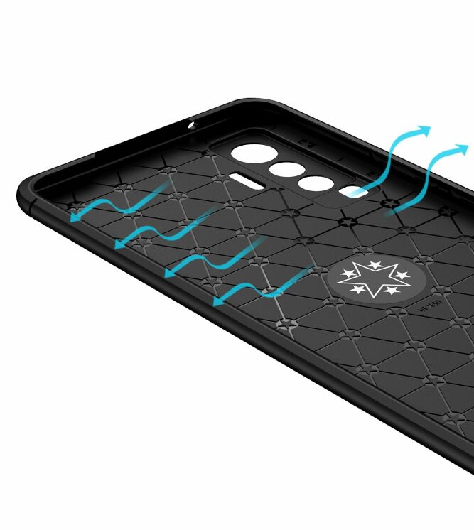 Защитный чехол UniCase Magnetic Ring для VIVO X50 - Black: фото 14 из 16