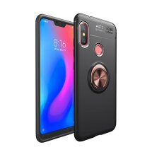 Защитный чехол UniCase Magnetic Ring для Xiaomi Mi Play - Black / Rose Gold: фото 1 из 14