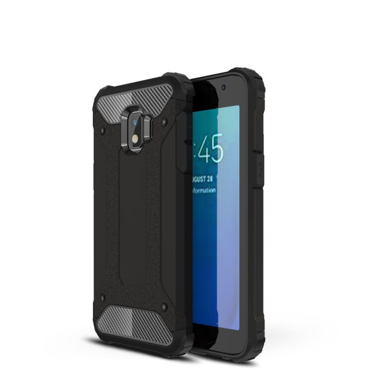 Захисний чохол UniCase Rugged Guard для Samsung Galaxy J2 Core (J260) - Black: фото 1 з 9