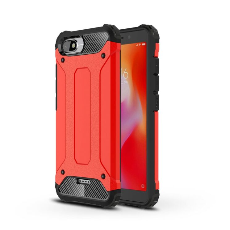 Защитный чехол UniCase Rugged Guard для Xiaomi Redmi 6A - Red: фото 1 из 9