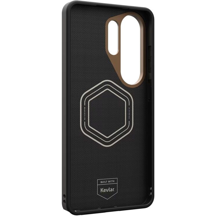 Защитный чехол URBAN ARMOR GEAR Fibr Armor MagSafe для Samsung Galaxy S26 Ultra (S948) 214545114085 - Black / Bronze: фото 3 из 10