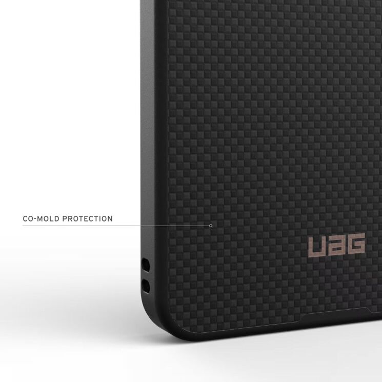 Защитный чехол URBAN ARMOR GEAR Fibr Armor MagSafe для Samsung Galaxy S26 Ultra (S948) 214545114085 - Black / Bronze: фото 9 из 10