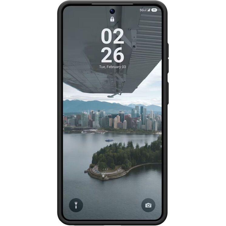 Защитный чехол URBAN ARMOR GEAR Fibr Armor MagSafe для Samsung Galaxy S26 Ultra (S948) 214545114085 - Black / Bronze: фото 2 из 10