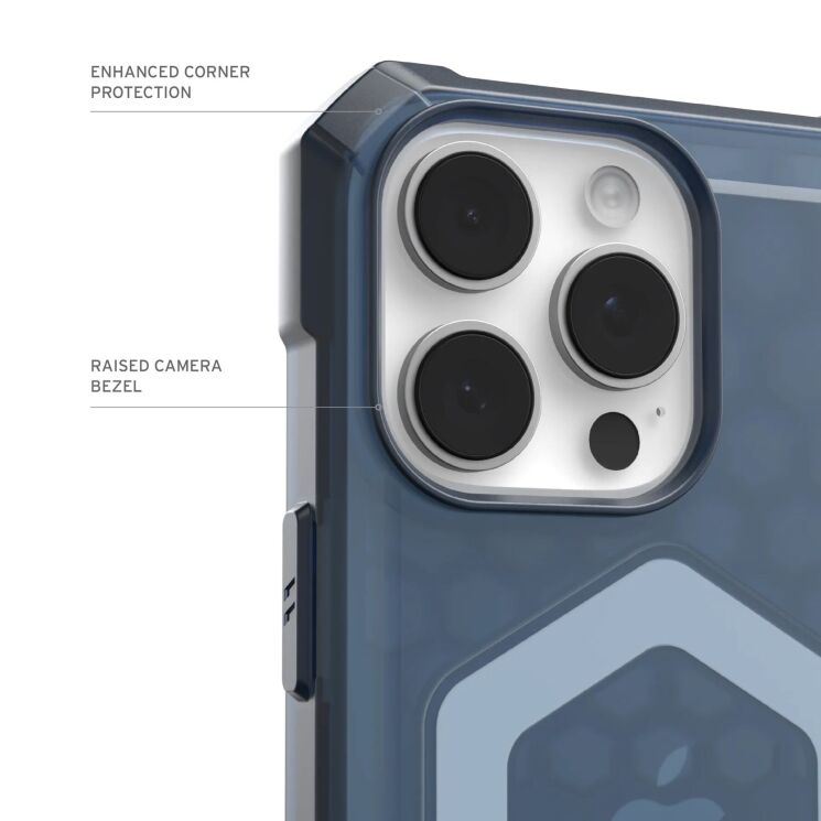 Защитный чехол URBAN ARMOR GEAR (UAG) Essential Armor MagSafe для Apple iPhone 16 Pro Max - Black: фото 8 из 12