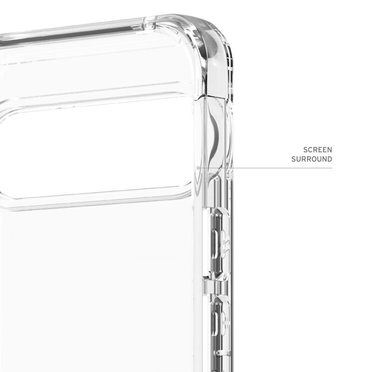 Защитный чехол URBAN ARMOR GEAR (UAG) Plyo для Google Pixel 9 Pro XL - Ice: фото 13 из 14