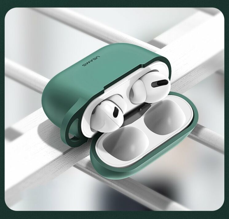 Захисний чохол USAMS US-BH568 Protective Cover для Apple AirPods Pro - Yellow: фото 11 з 17