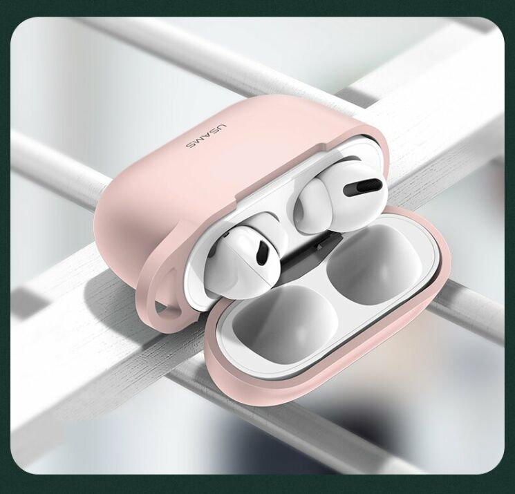 Захисний чохол USAMS US-BH568 Protective Cover для Apple AirPods Pro - Yellow: фото 12 з 17