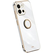 Защитный чехол XINLI Porcelain Magnetic для OnePlus 13T - White: фото 1 из 8