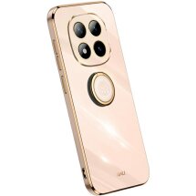 Защитный чехол XINLI Porcelain Magnetic для Xiaomi Redmi Note 15 Pro 5G - Pink: фото 1 з 5
