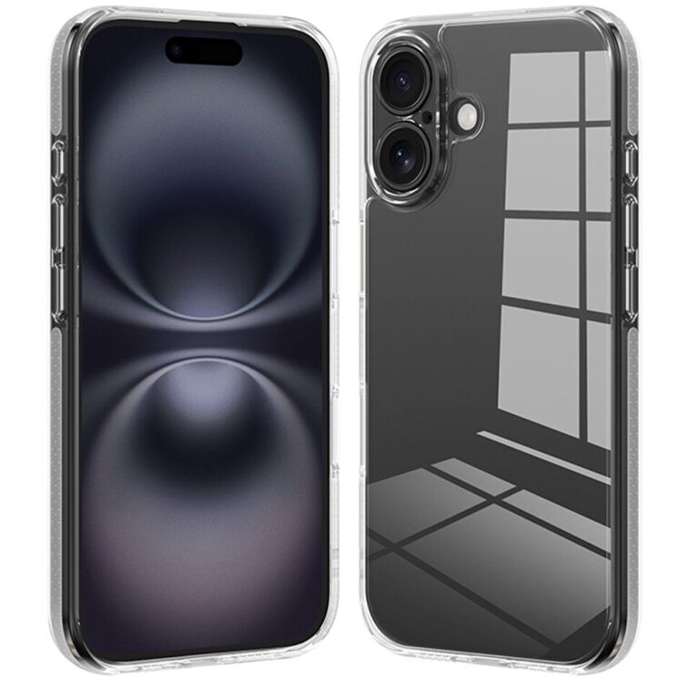 Защитный чехол XUNDD Protective Case для Apple iPhone 16 - Transparent: фото 1 из 2