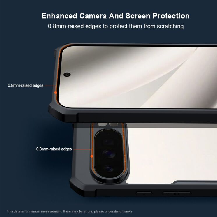 Защитный чехол XUNDD Rugged Case для Google Pixel 10 Pro XL - Black: фото 3 из 7