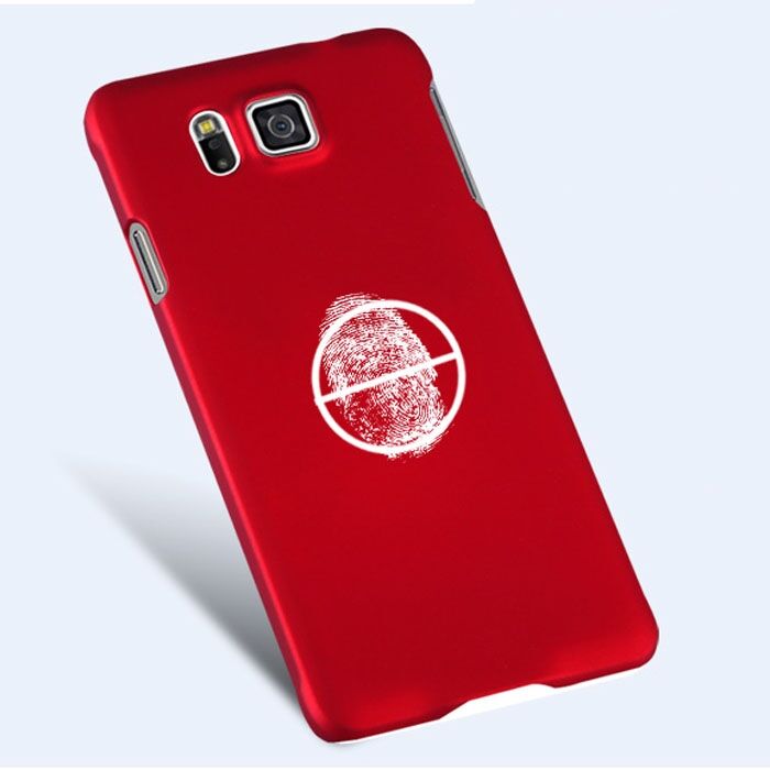 Пластиковая накладка Deexe Hard Shell для Samsung Galaxy Alpha (G850) - Red: фото 8 из 8