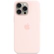 Оригинальный чехол Silicone Case with MagSafe для Apple iPhone 15 Pro Max (MT1U3) - Light Pink (339498P)