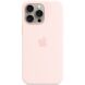 Оригинальный чехол Silicone Case with MagSafe для Apple iPhone 15 Pro Max (MT1U3) - Light Pink (339498P). Фото 1 из 4