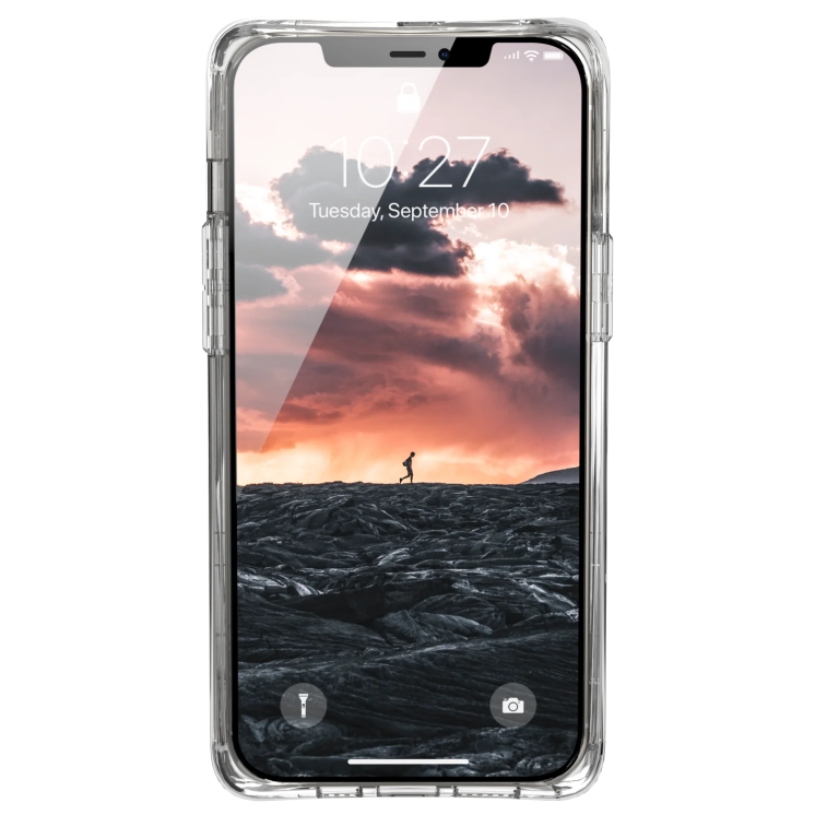 Защитный чехол URBAN ARMOR GEAR (UAG) Plyo для Apple iPhone 12 Pro Max - Crystal Clear: фото 4 из 5