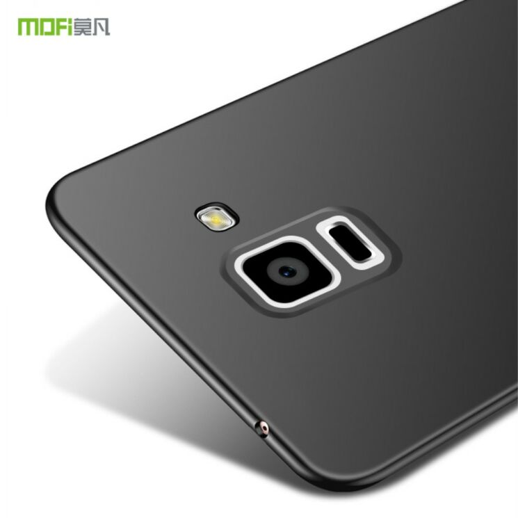 Пластиковый чехол MOFI Slim Shield для Samsung Galaxy A8+ 2018 (A730) - Black: фото 2 из 8